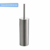 Ёрш для унитаза круглый напольный Антивандальный из нержавеющей стали, GFmark  код: 80163